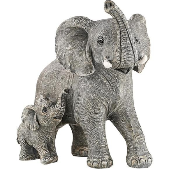 Mom Gifts - Elephant Gifts Women - Home Decor Office Bookshelf TV Stand Living - Picture 1 of 13
